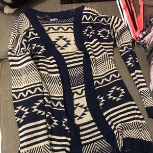 Printed Cardigan